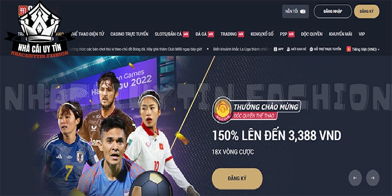 Ưu điểm nổi bật chỉ có tại nhà cái M88 
