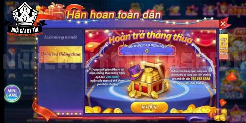 Ưu đãi hoàn cược 